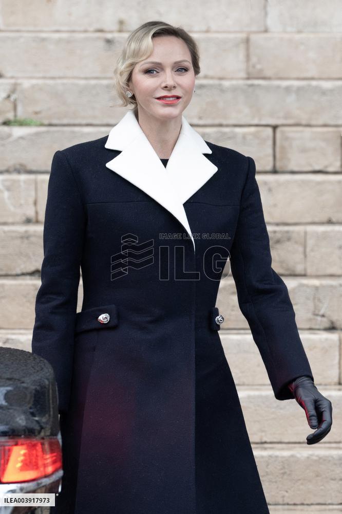 NO TABLOIDS: Ceremony of the Sainte-Devote - Monaco.