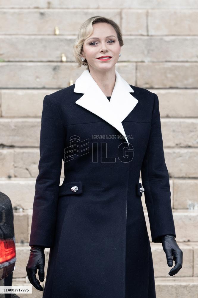 NO TABLOIDS: Ceremony of the Sainte-Devote - Monaco.