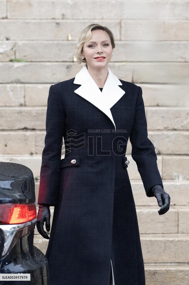 NO TABLOIDS: Ceremony of the Sainte-Devote - Monaco.