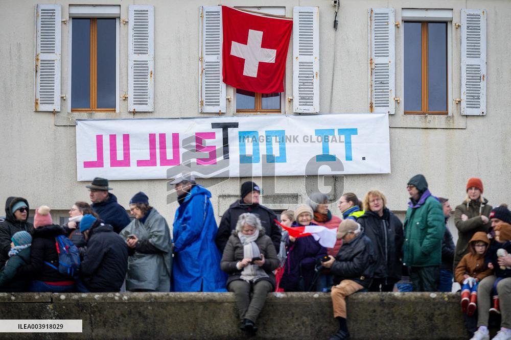 Vendee Globe - The arrival of Justine Mettraux - Les Sables d'Olonnes