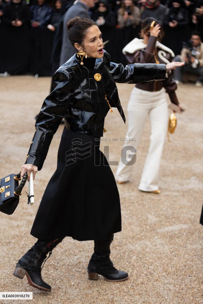 PFW - Schiaparelli Haute Couture - Arrivals NB