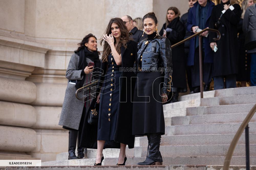 PFW - Schiaparelli Haute Couture - Arrivals NB