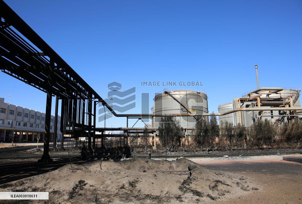 Refinery Fire In Khartoum - Sudan