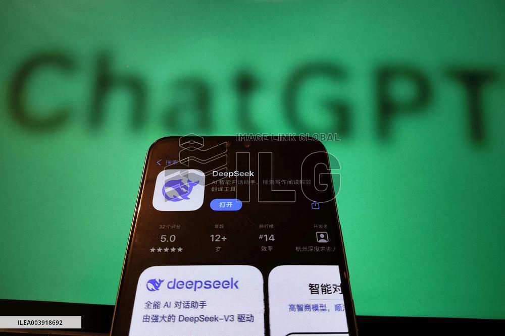 Illustration DeepSeek ChatGPT