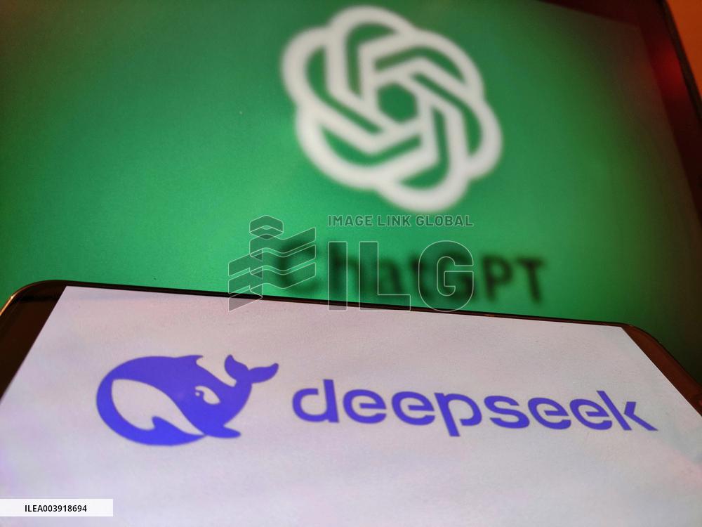 Illustration DeepSeek ChatGPT