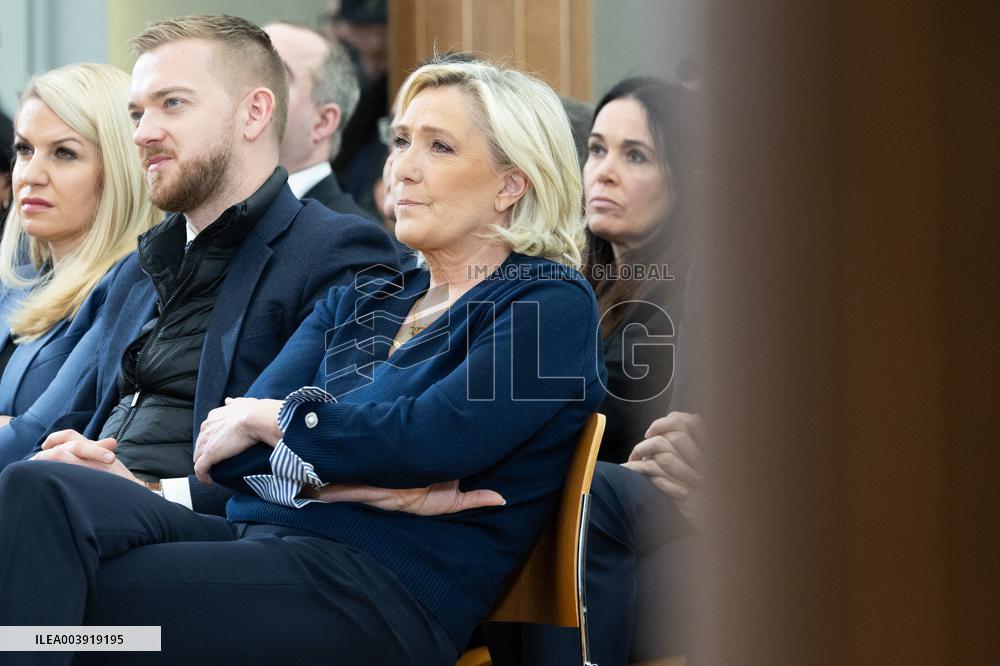 Rassemblement National New Year Greetings - Paris