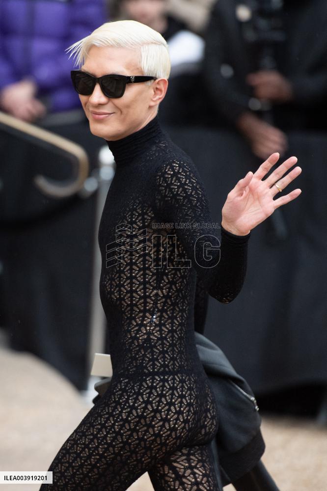 PFW Schiaparelli Arrivals
