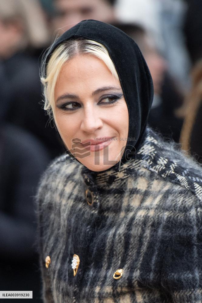 PFW Schiaparelli Arrivals