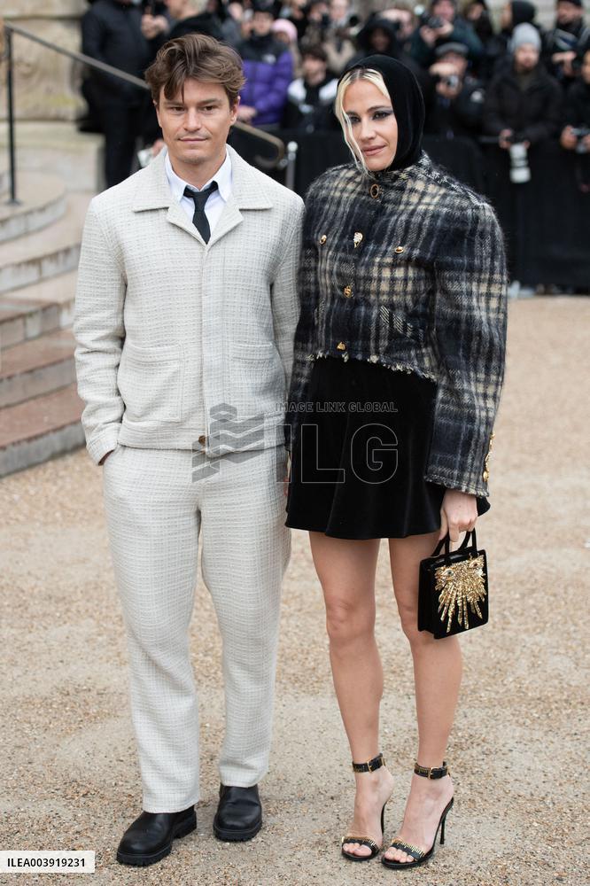 PFW Schiaparelli Arrivals