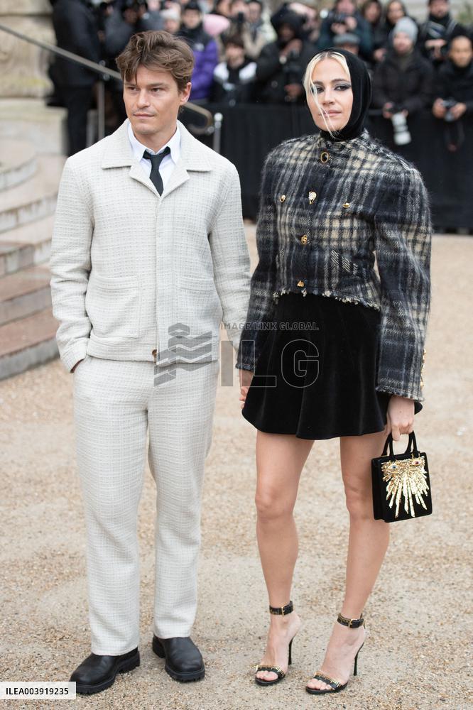 PFW Schiaparelli Arrivals