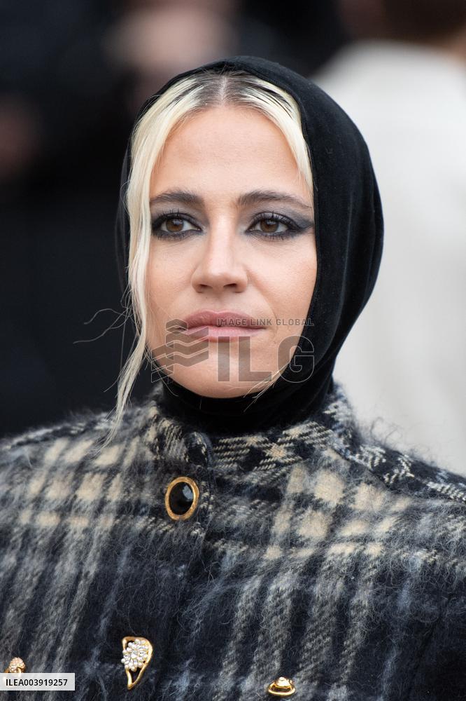 PFW Schiaparelli Arrivals
