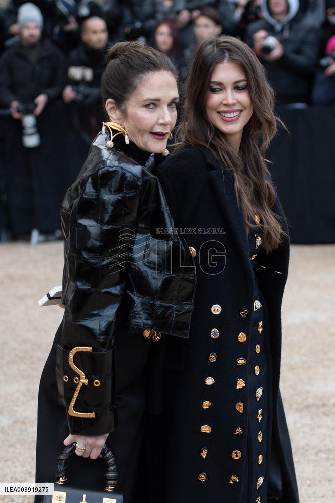 PFW Schiaparelli Arrivals