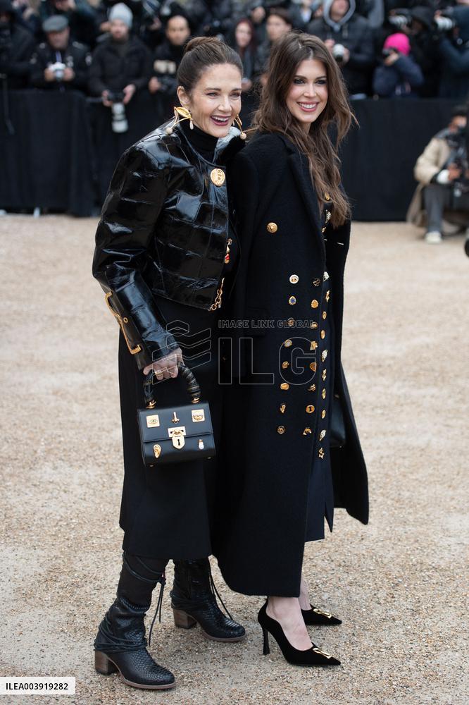 PFW Schiaparelli Arrivals