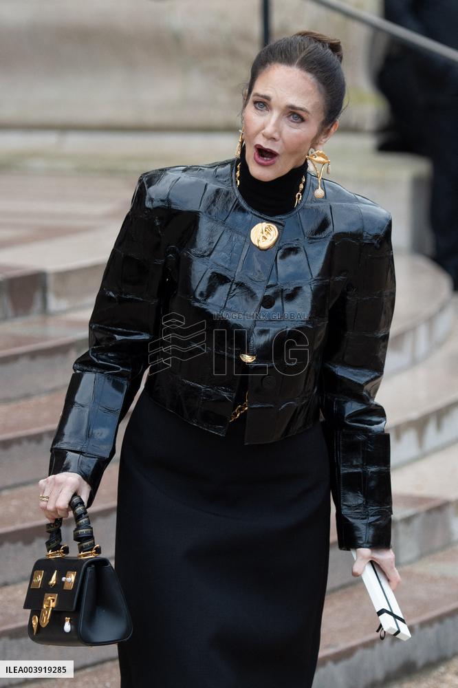 PFW Schiaparelli Arrivals