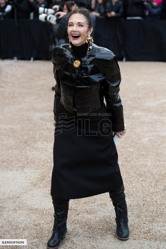 PFW Schiaparelli Arrivals