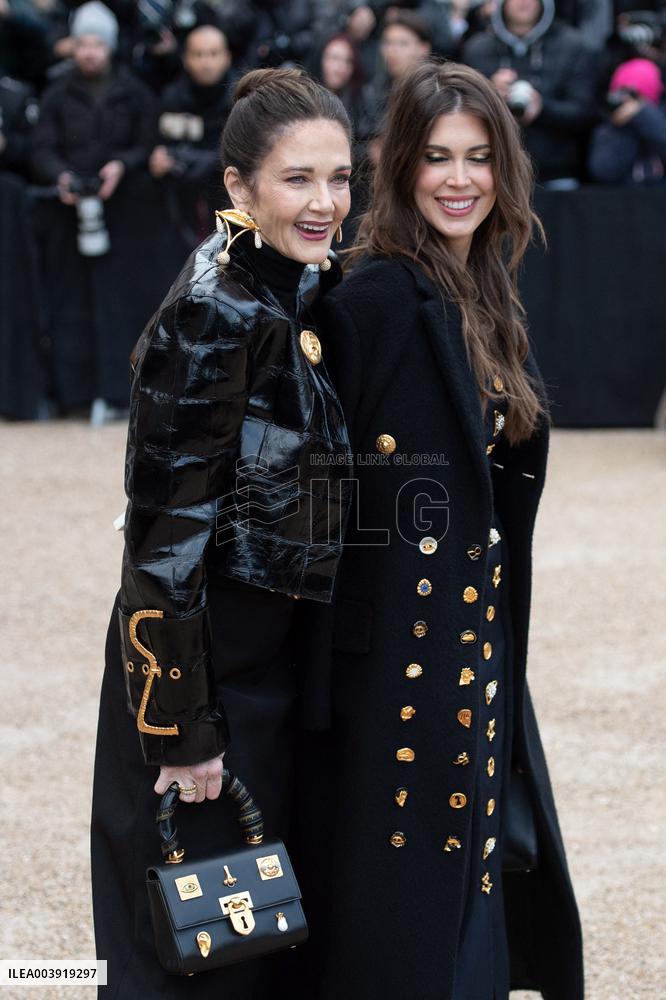 PFW Schiaparelli Arrivals