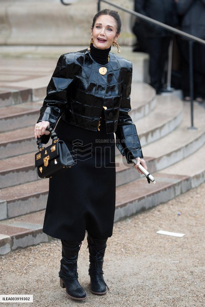 PFW Schiaparelli Arrivals