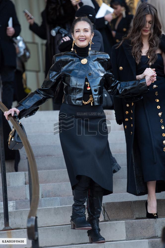 PFW Schiaparelli Arrivals