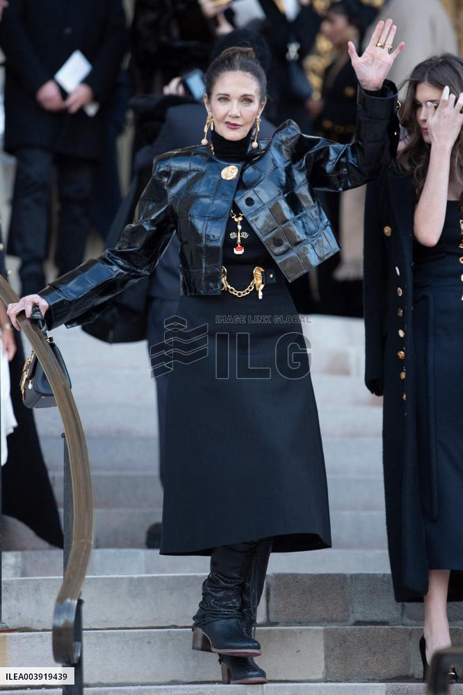 PFW Schiaparelli Arrivals