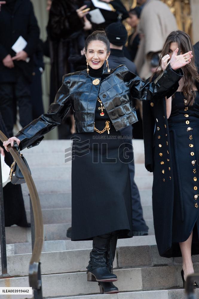 PFW Schiaparelli Arrivals