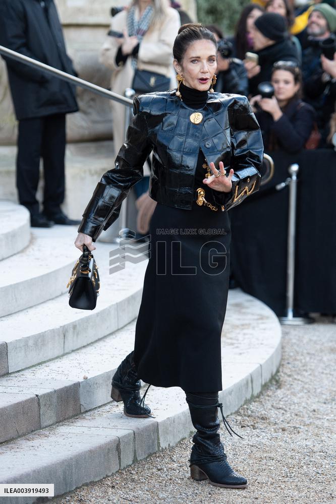 PFW Schiaparelli Arrivals