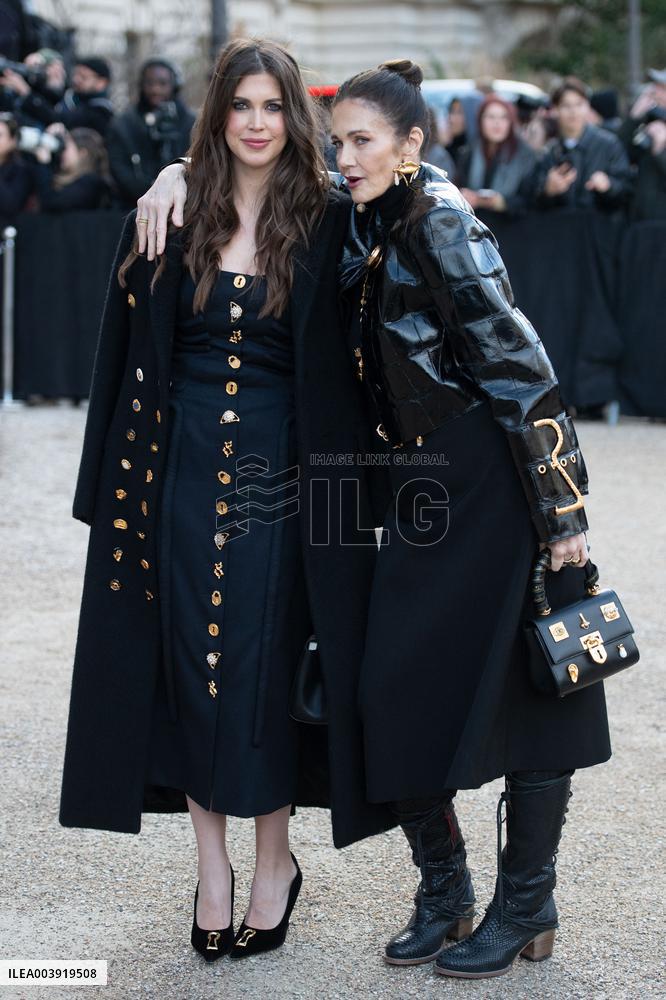 PFW Schiaparelli Arrivals