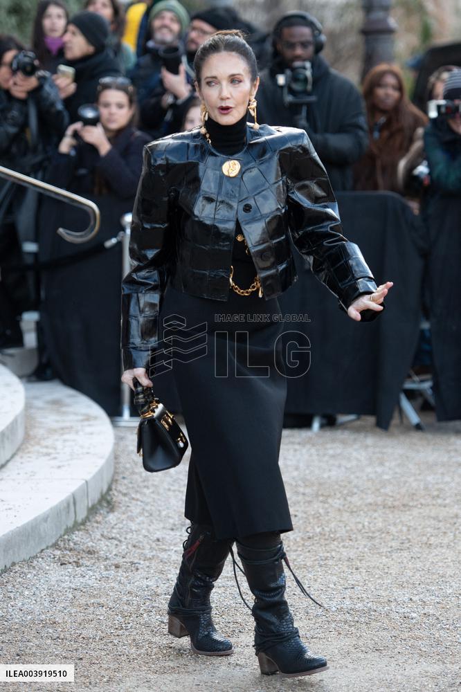PFW Schiaparelli Arrivals