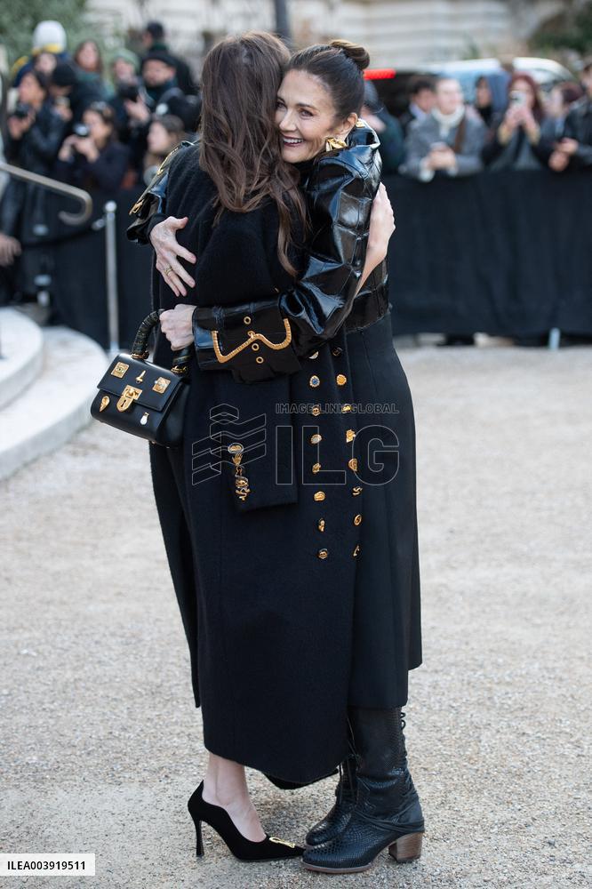 PFW Schiaparelli Arrivals
