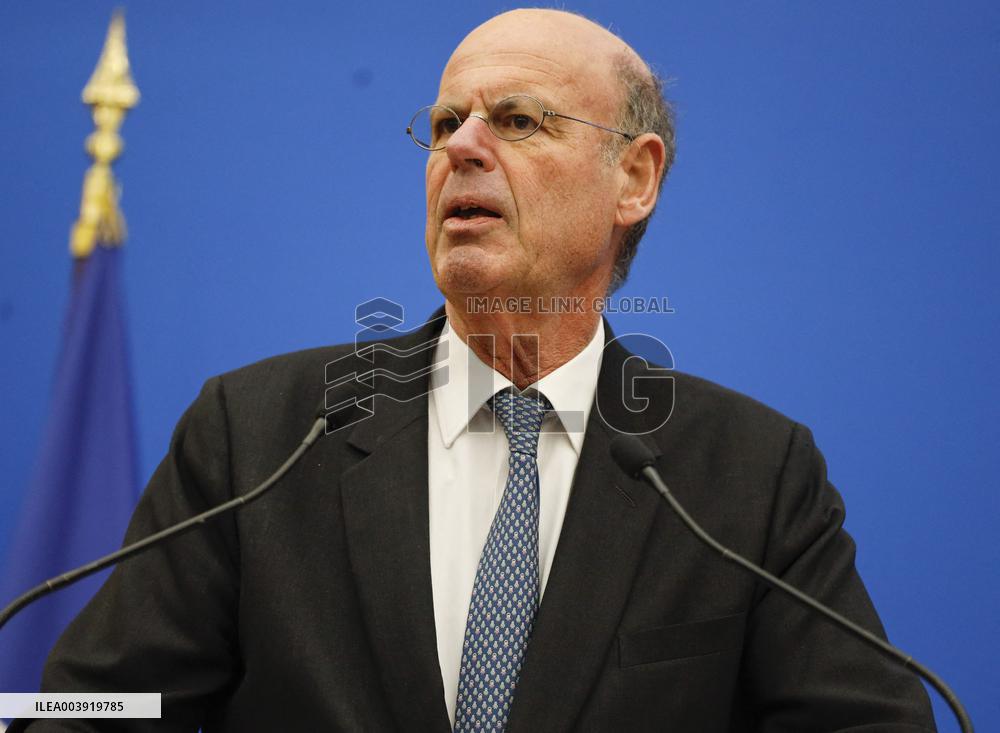 Eric Lombard at The Report on Economic Issues - Paris