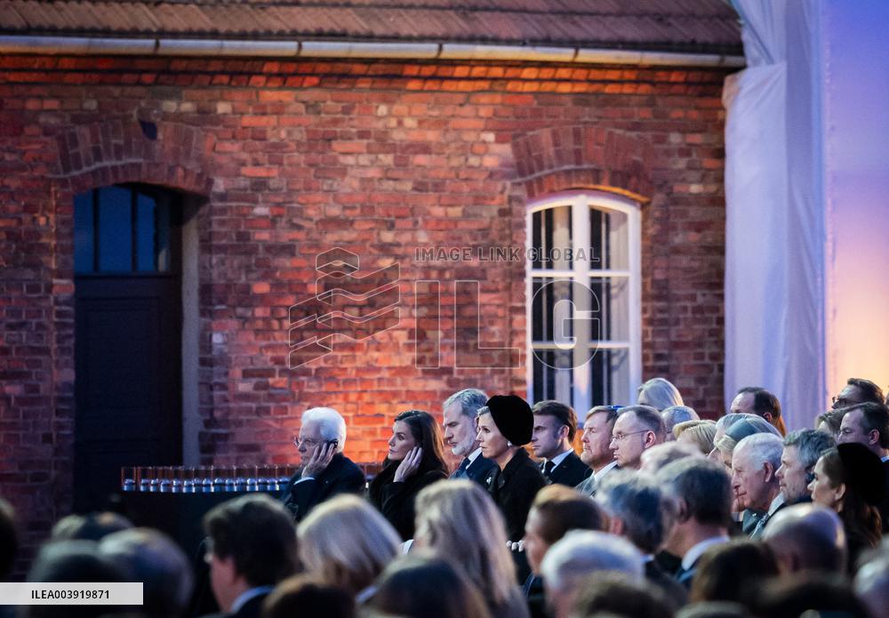 Royals At 80th Anniversary Of Auschwitz Liberation - Poland