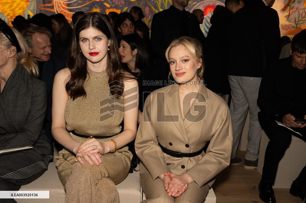 PFW - Christian Dior Front Row