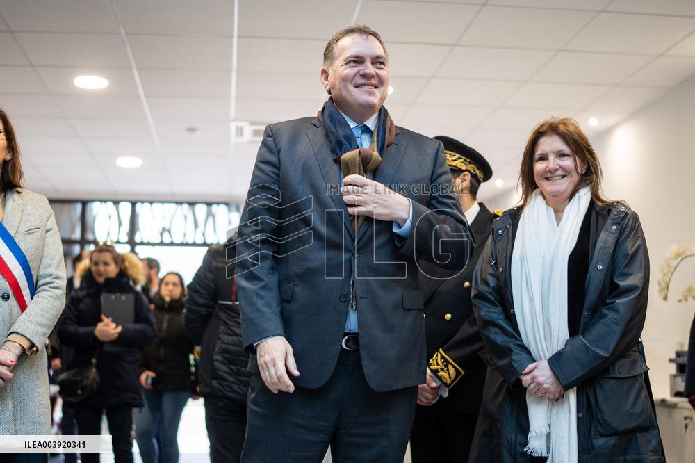 Philippe Tabarot visits the company Transport Prevost - Mitry Mory AJ