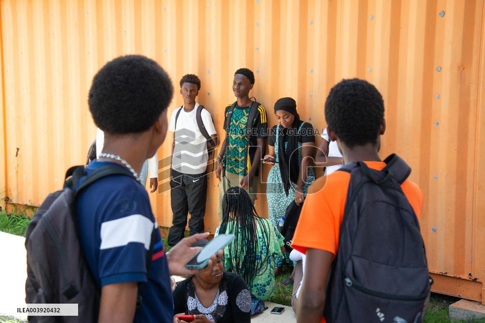 Back to school season in Mayotte after Chido cyclone