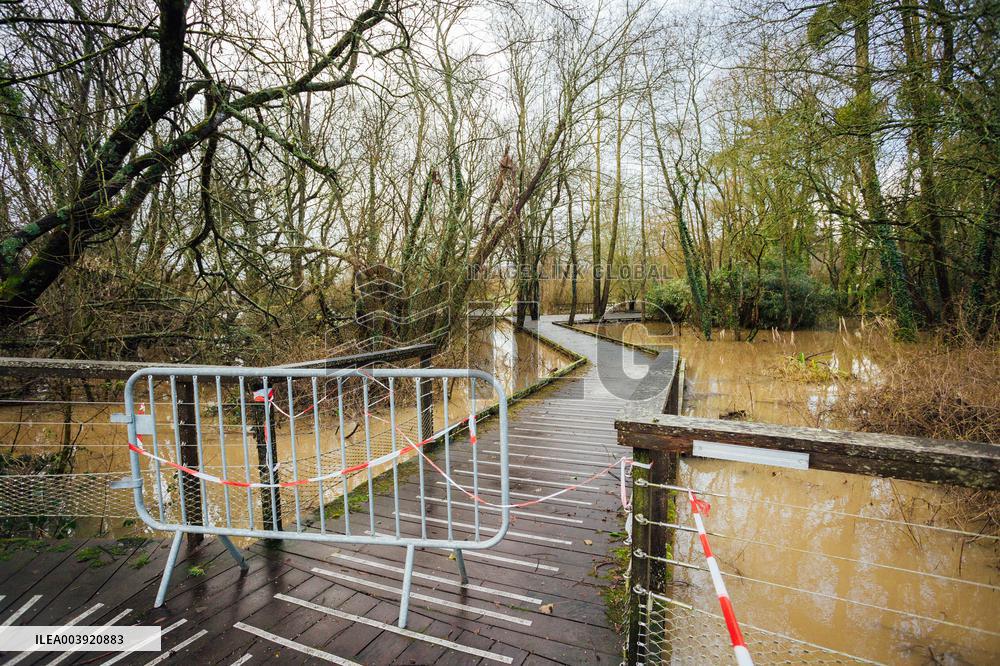 Flooding in the Ille-et-Vilaine