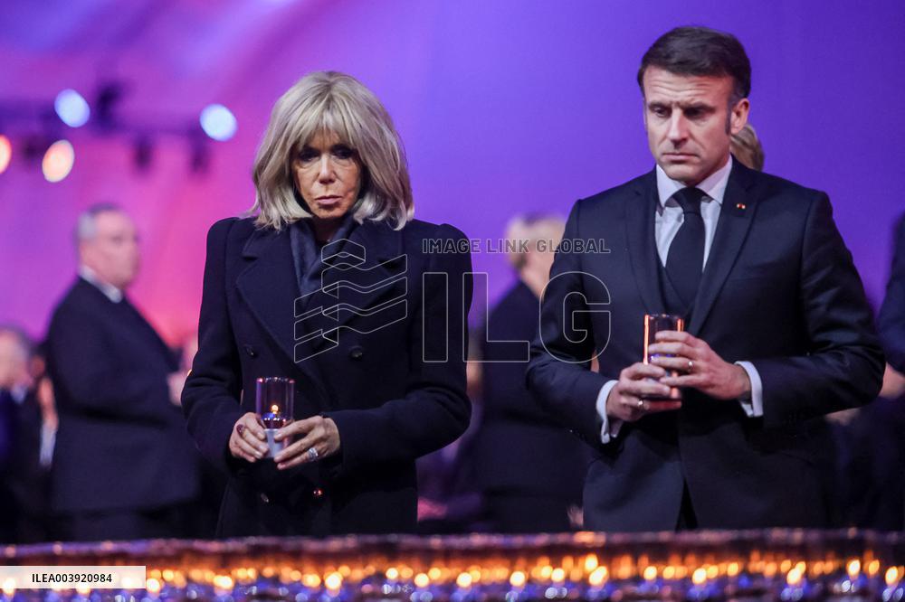 President Macron At 80th Anniversary Of Auschwitz Liberation - Poland