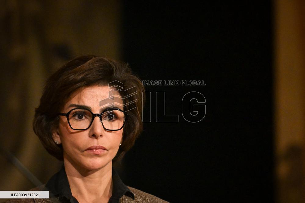 Rachida Dati New Year greetings speech in Paris FA