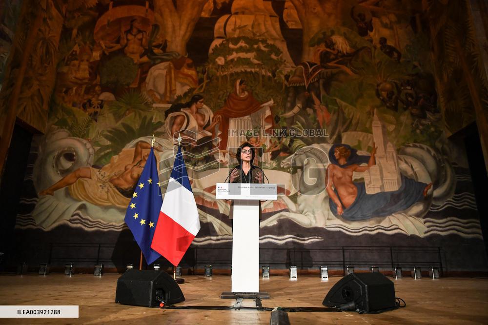 Rachida Dati New Year greetings speech in Paris FA