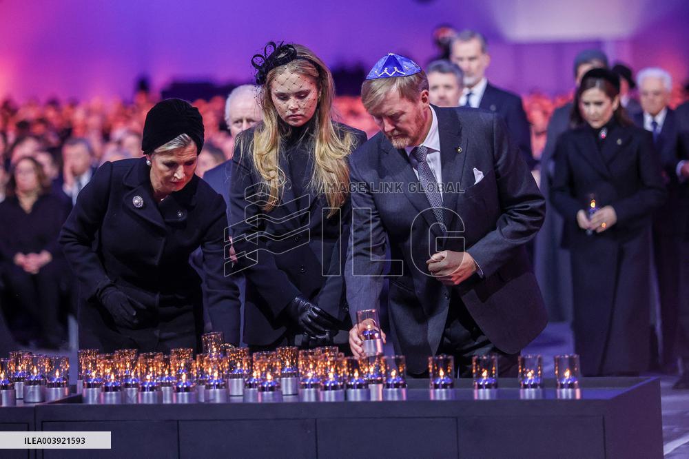 Royals And Politics At 80th Anniversary Of Auschwitz Liberation - Poland