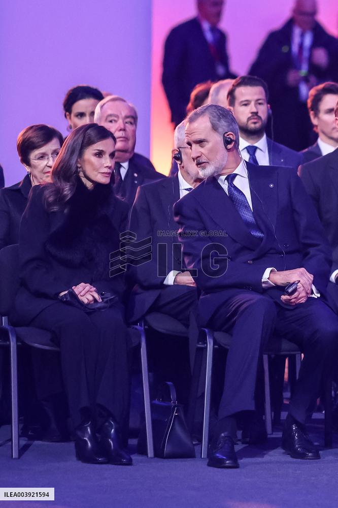 Royals And Politics At 80th Anniversary Of Auschwitz Liberation - Poland