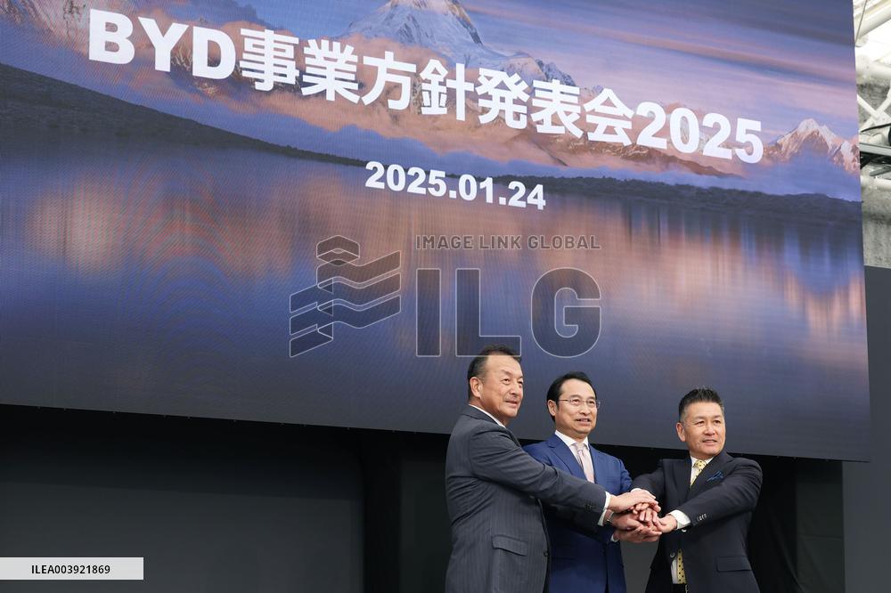 BYD Business Policy Presentation 2025