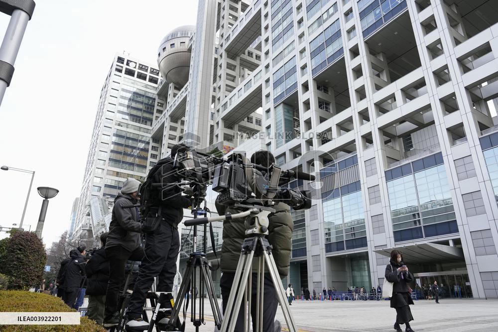 Fuji TV press conference