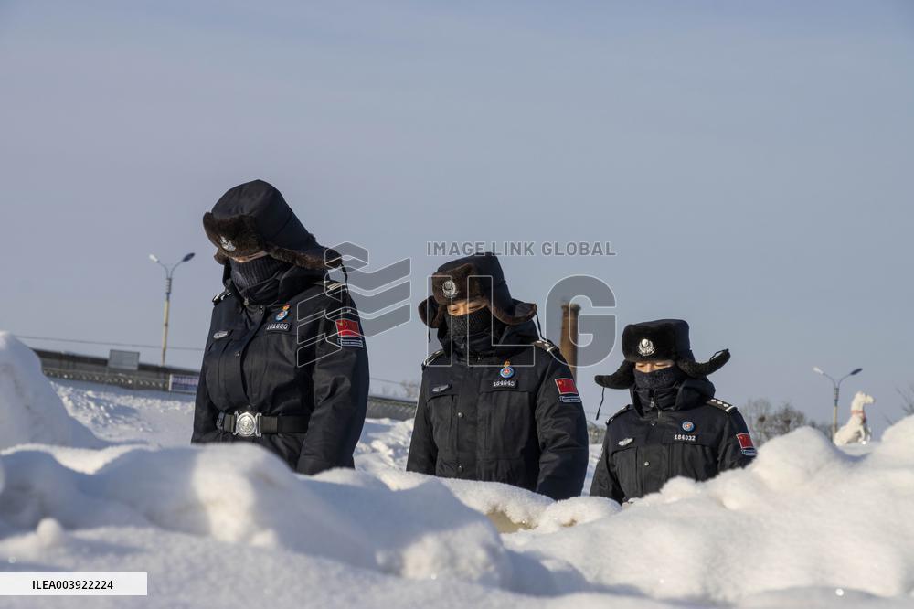 Border Patrol in Heilongjiang