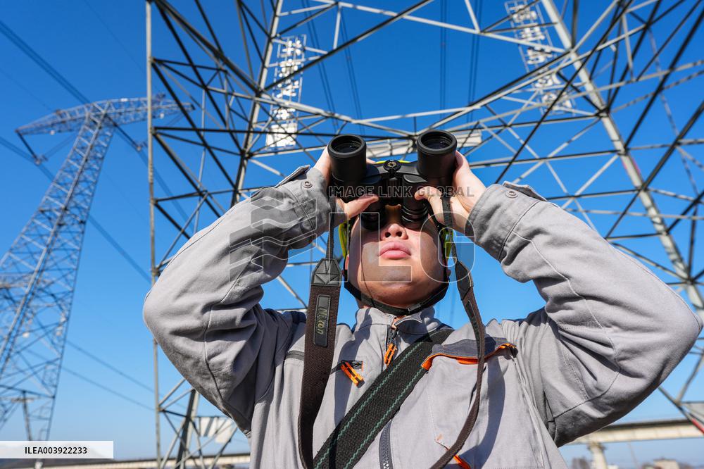 UHV Transmission Line Inspect