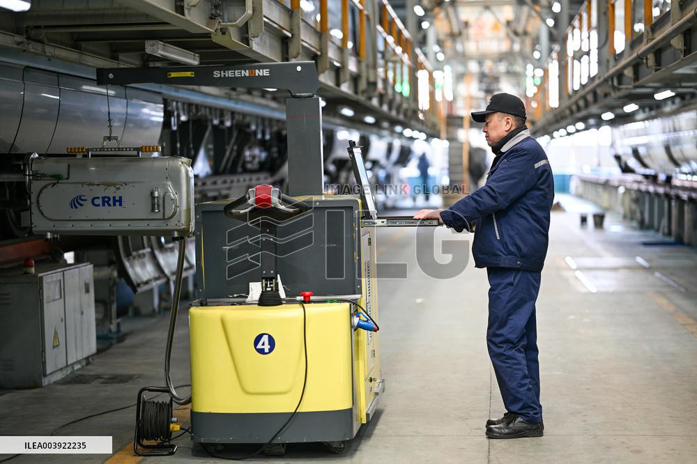 Train Maintenance in Nanjing