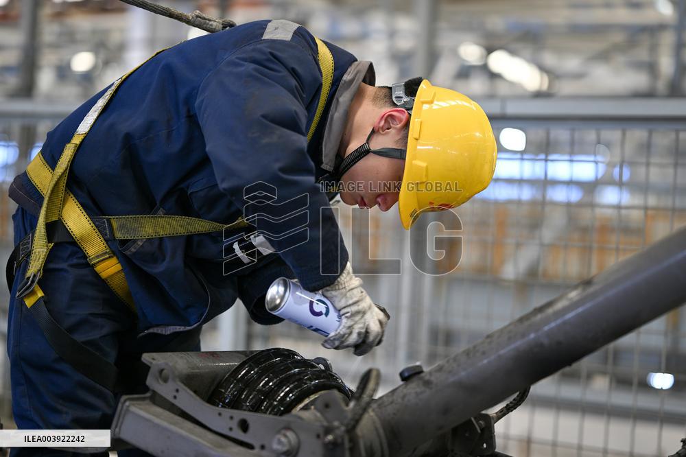 Train Maintenance in Nanjing