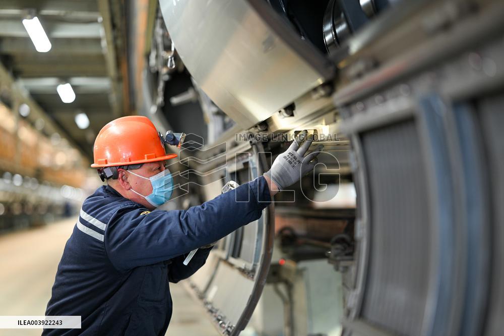 Train Maintenance in Nanjing