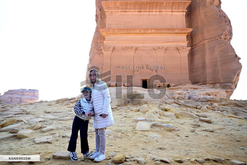 Georgia Meloni Visits Saudi Arabia - Al Ula