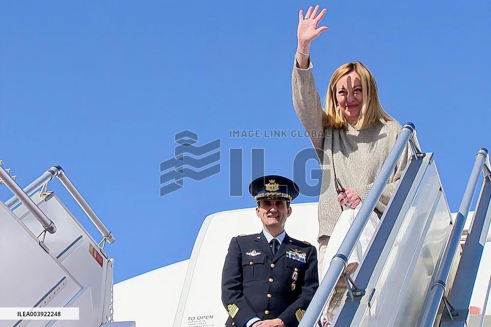 Georgia Meloni Visits Saudi Arabia - Al Ula