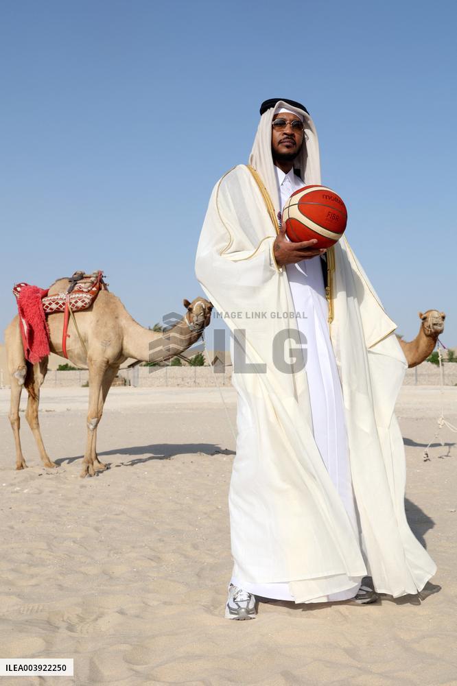 Basketball Legend Carmelo Anthony Launches 2027 World Cup - Doha