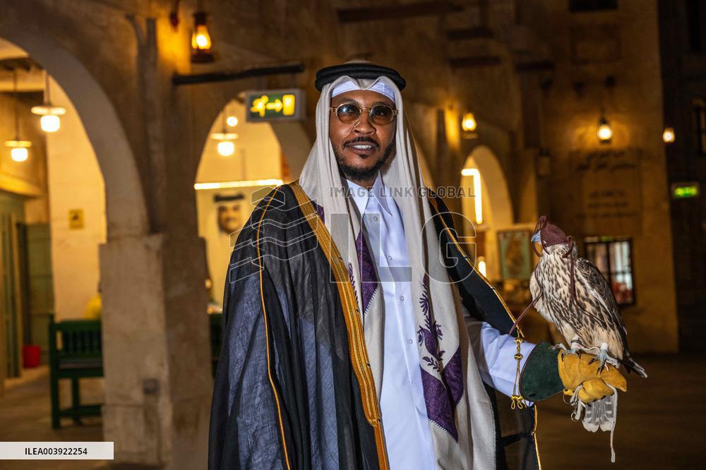 Basketball Legend Carmelo Anthony Launches 2027 World Cup - Doha